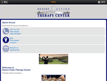 Tablet Screenshot of dctcrehab.com